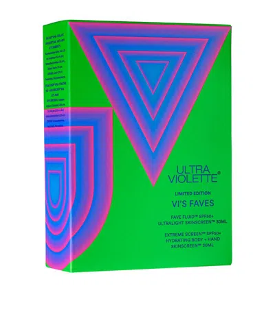 Ultra Violette Vi's Faves Skincare Gift Set In White