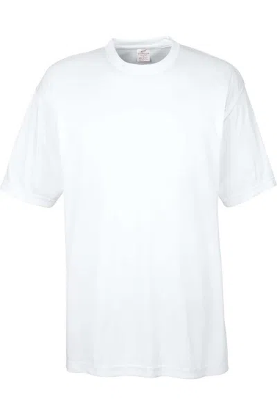 Ultraclub Cool & Dry Basic Performance T-shirt In White