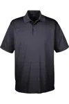 Ultraclub Cool & Dry Mesh Piqu Polo In Black