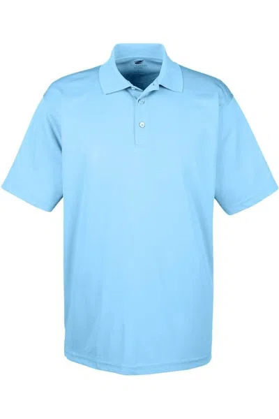 Ultraclub Cool & Dry Mesh Piqu Polo In Blue