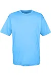 Ultraclub Cool & Dry Sport Performance Interlock T-shirt In Blue
