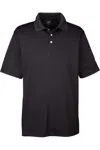 Ultraclub Cool & Dry Stain-release Performance Polo In Black
