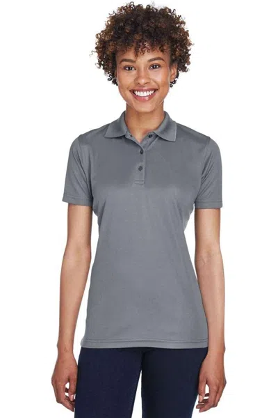 Ultraclub Women's Cool & Dry Mesh Piqupolo In Pink