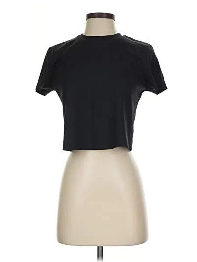 Pre-owned Ultracor Short Sleeve Turtleneck In Black