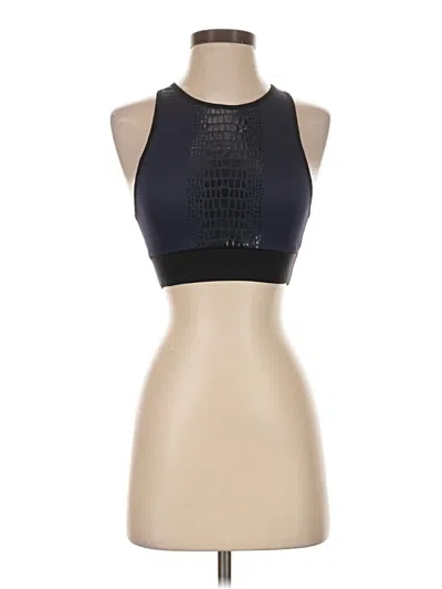 Pre-owned Ultracor Tank Top Black Halter Neckline Tops