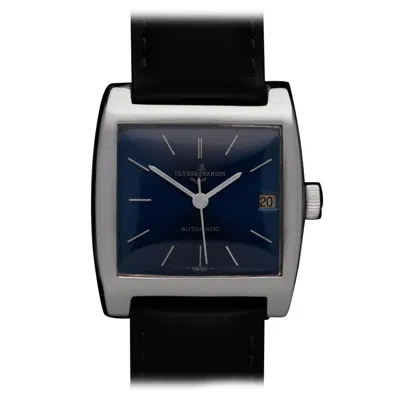Pre-owned Ulysse Nardin 1960's  Vintage Mens Automatic "tv" Watch - Stainless Steel In Multi