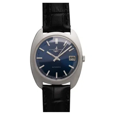 Pre-owned Ulysse Nardin 1970's  Vintage Mens Retro Automatic Watch - Stainless Steel In Multi
