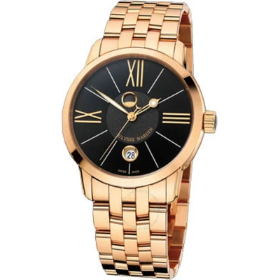 Ulysse Nardin Classico Luna Automatic Men's Watch 8296-122-8-42 In Gold