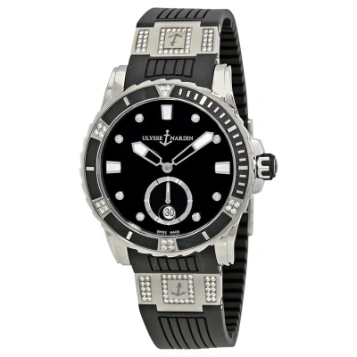 Ulysse Nardin Diver Automatic Black Dial Ladies Watch 3203-190-3c/12.12