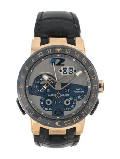 Pre-owned Ulysse Nardin El Toro Perpetual Calendar Watch In Multi