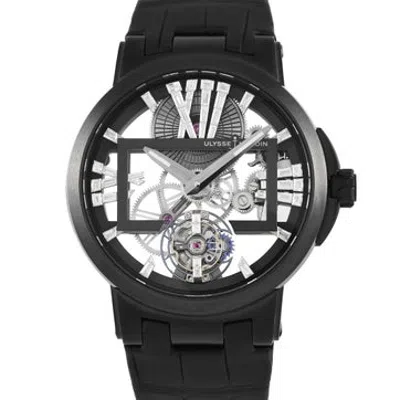 Pre-owned Ulysse Nardin Executive Skeleton Tourbillon Watch In Multicolor