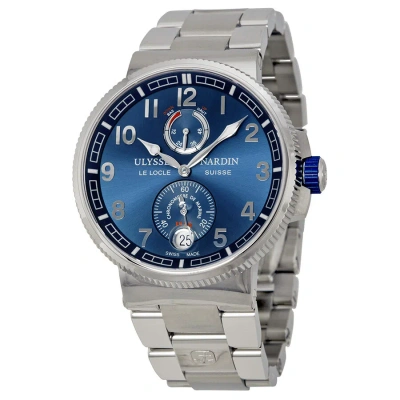 Ulysse Nardin Marine Automatic Blue Dial Stainless Steel Men's Watch 1183-126-7m-63
