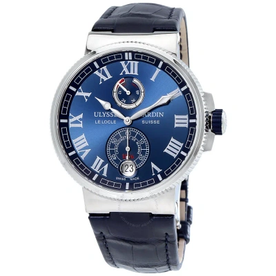 Ulysse Nardin Marine Automatic Men's Watch 1183-126/43 In Blue