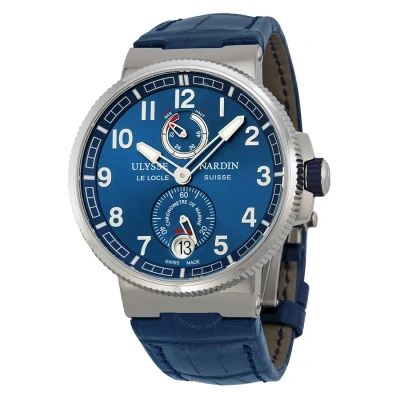 Ulysse Nardin Marine Chronometer Blue Dial Men's Watch 1183-126-63