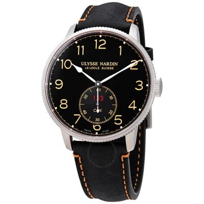 Ulysse Nardin Marine Torpilleur Automatic Black Dial Men's Watch 1183-320le/62