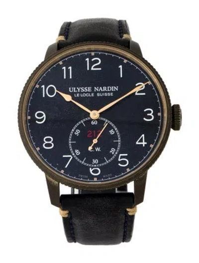 Pre-owned Ulysse Nardin Marine Torpilleur Watch In Multi