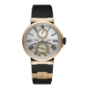 ULYSSE NARDIN ULYSSE NARDIN MARINE WHITE MOTHER OF PEARL DIAL AUTOMATIC LADIES WATCH 1182-160-3/490
