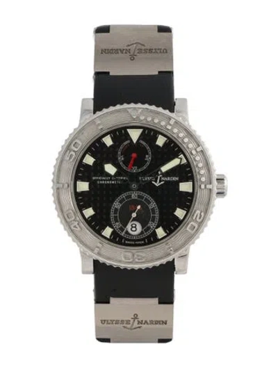 Pre-owned Ulysse Nardin Maxi Marine Diver Watch In Multi