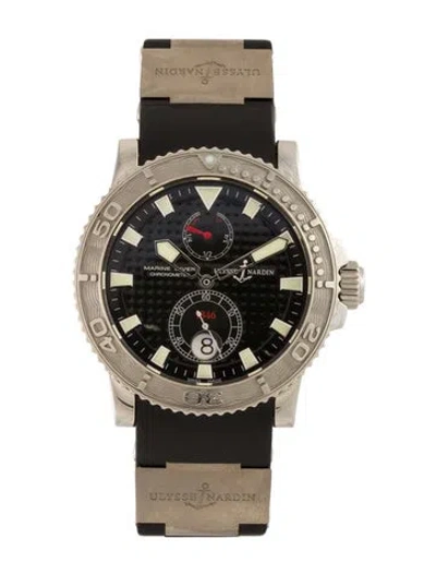 Pre-owned Ulysse Nardin Maxi Marine Diver Watch In Multi