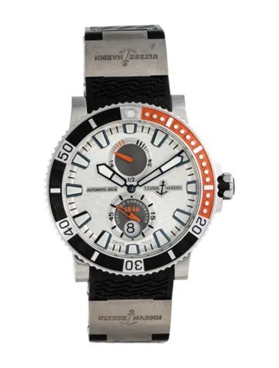 Pre-owned Ulysse Nardin Maxi Marine Watch In Multicolor