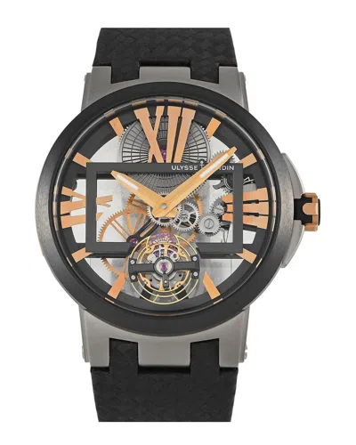 Ulysse Nardin Men's Executive Watch (authentic ) In Black