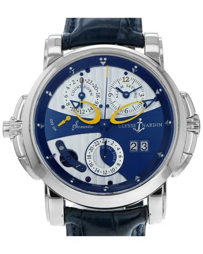 Ulysse Nardin Men's Sonata Watch (authentic ) In Blue