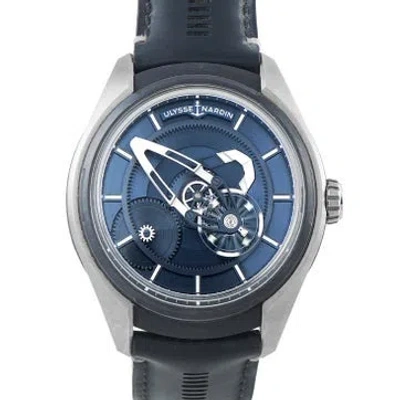Pre-owned Ulysse Nardin Nardin Freak X Ti Blue Watch In Multicolor