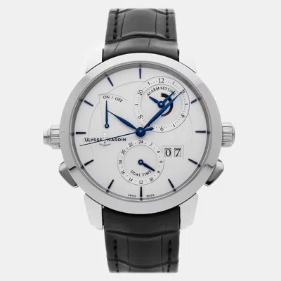 Pre-owned Ulysse Nardin Classic Sonata 673-05/90 44 Mm