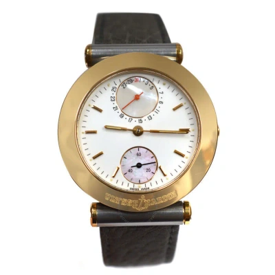 Ulysse Nardin Isaac Newton Automatic Men's Watch 155-22 In Gold / Gold Tone / Mop / Mother Of Pearl / Yellow