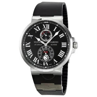 Ulysse Nardin Maxi Marine Chronometer Automatic Black Dial Men's Watch 263-67-3/42