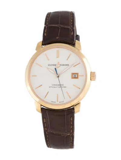 Pre-owned Ulysse Nardin San Marco Classico Watch In Multicolor