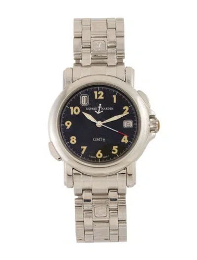 Pre-owned Ulysse Nardin San Marco Gmt Watch, 37mm In Multi