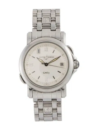 Pre-owned Ulysse Nardin San Marco Gmt Watch, 37mm In Multi