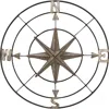 Uma Compass Wall Decor In Metallic