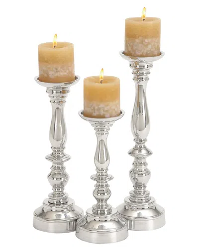 Uma Enterprises Set Of 3 Decorative Candle Holders
