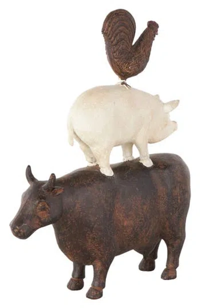 Uma Farm Animal Sculpture In Multi