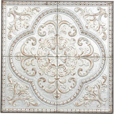 Uma Filigree Wall Décor In Gray