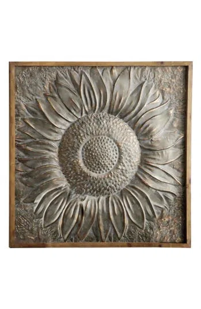 Uma Flower Wall Décor In Gray