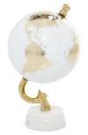 Uma Gold Globe In White