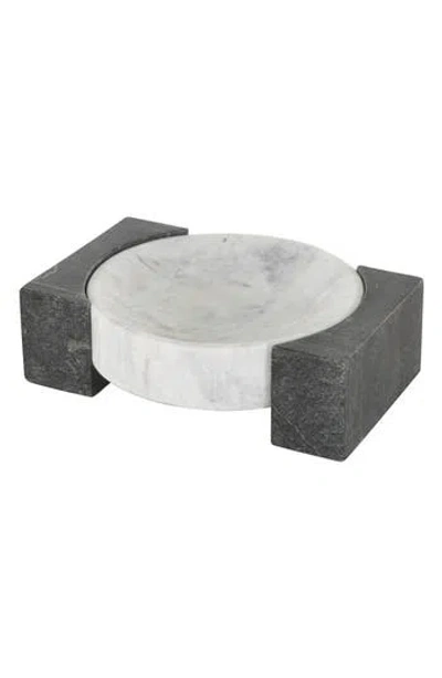 Uma Marble Tray In Gray