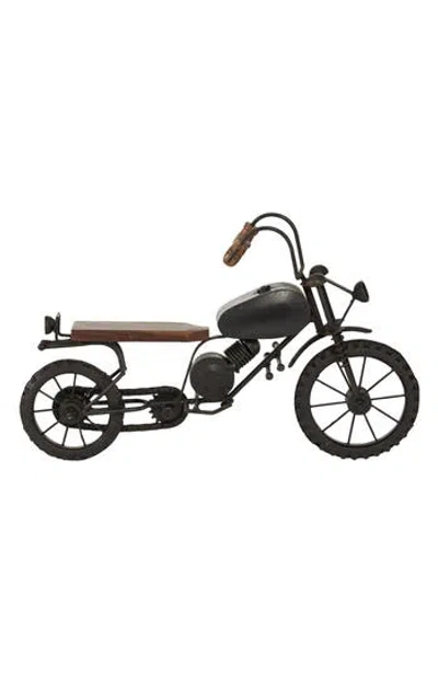 Uma Motorcycle Sculpture In Black