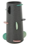 Uma Multicolored Ceramic Vase In Multi