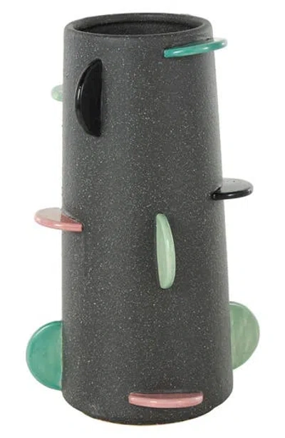 Uma Multicolored Ceramic Vase