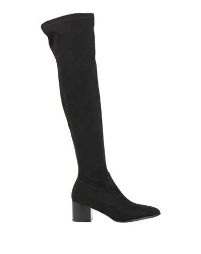 Uma Parker Woman Boot Black Size 8 Textile Fibers