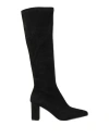 Uma Parker Woman Boot Black Size 8 Textile Fibers In Black