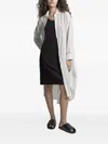 Uma | Raquel Blay Pleated Panel Shirt Dress In White