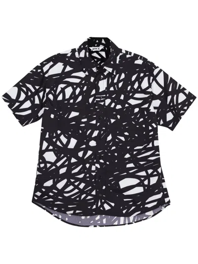 Uma Raquel Davidowicz Hemd Mit Abstraktem Print In Schwarz