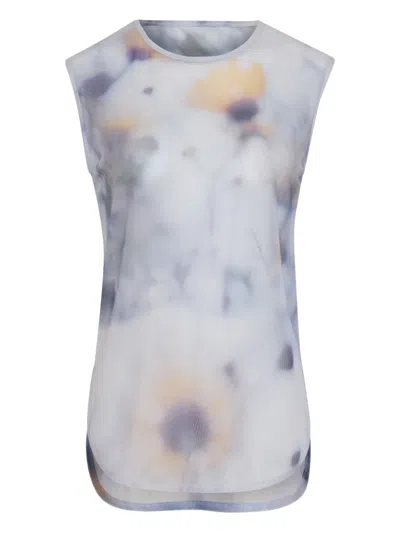 Uma Raquel Davidowicz Abstract-print Sleeveless Top In Multi