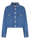 Uma Raquel Davidowicz Button-fastening Flap-pockets Jacket In Blue