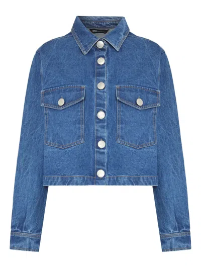 Uma Raquel Davidowicz Button-fastening Flap-pockets Jacket In Blue